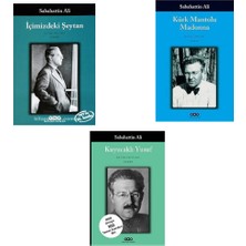 Yapı Kredi Yayınları Sabahattin Ali Kürk Mantolu Madonna Kuyucaklı Yusuf İçimizdeki Şeytan 3 Kitap Ciltsiz