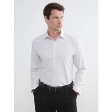 Lc Waikiki Yeni Sezon Slim Fit Çizgili Gabardin Erkek Gömlek