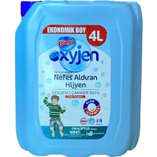 Bingo Okaliptus Oksijenli Çamaşır Suyu 4 L (4'li Paket)