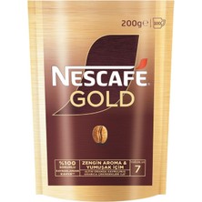 Nescafe Gold Çözünebilir Kahve 200 G Ekonomik Paket (4'li Paket)