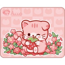 Akko Cat Theme Pink Angie 36×28 Mouse Pad