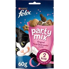 Felix Party Mix Karışık Çiftlik Lezzetleri Kedi Ödül Maması 60 G (6'li Paket)