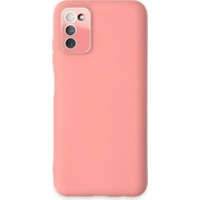 Asil Acar Home Samsung Galaxy A03S Kılıf Lansman Glass Kapak - Pembe