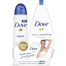 Dove Kadın Deodorant Limon Çiçeği & Vanilya 150 ml (3'li Paket)