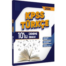 Asimetrik Yayınları 2026 Kpss Türkçe 10LU Deneme Sınavı
