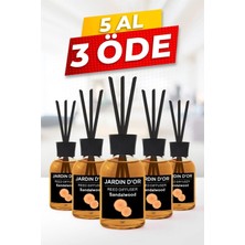 5 Al 4 Öde Sandal Ağacı Çubuklu Oda Kokusu 50 ml / Sandalwood Reed Dıffuser 50 ml