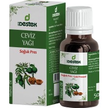 Destek Ceviz Yağı (Soğuk Pres) 50cc
