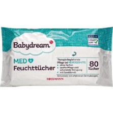 Babydream Dağ Iğdesi Özlü Bebek Islak Mendil Kuru ve Hassas Ciltler Için 80'li (4'li Paket)