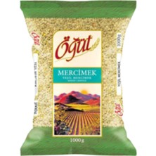 Öğüt Yeşil Mercimek 1 kg (4'li Paket)