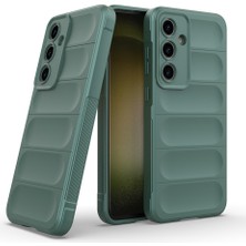Lyon Tech Samsung Galaxy S25 Fe Kılıf Zore Etnik Silikon Kapak – Esnek Tpu, Estetik Oyuklu Arka Yüzey Tasarımı, Darbe Emici Koruyucu