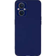 Freedom Storee Oppo Reno 7 Lite Kılıf Lansman Glass Kapak - Sky Blue