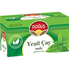 Doğuş Sade Yeşil Çay 20 x 1,75 G (6'li Paket)