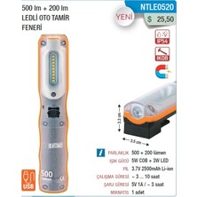 Nt Lights 500 lm LED + UV 395 nm Ledli El Feneri