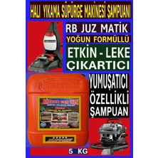 HALI YİKAMA MAKİNESİ- KOLTUK YİKAMA SÜPÜRGESİ  ŞAMPUANI 5 kg