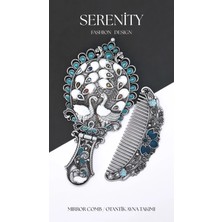 Serenity Özel Kutusunda Çeyizlik Hediyelik Katlanır Mistik Ayna Takımı04