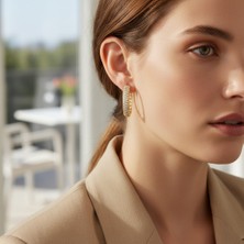 Xuping Jewelry Taşlı Küpe
