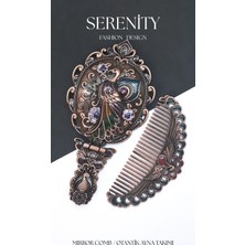 Serenity Özel Kutusunda Çeyizlik Hediyelik Katlanır Mistik Ayna Takımı03