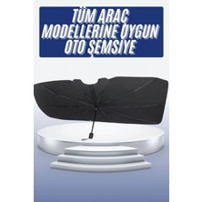 Cndr Oto Ön Cam Güneşliği Otomatik Katlanabilir Gölgelik Oto Cam Şemsiye