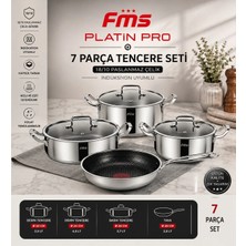 Fms Platin Pro 7 Parça Tencere Seti