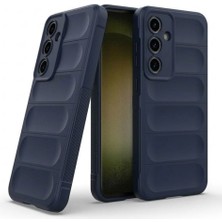 Lyon Tech Samsung Galaxy S25 Fe Kılıf Zore Etnik Silikon Kapak – Esnek Tpu, Estetik Oyuklu Arka Yüzey Tasarımı, Darbe Emici Koruyucu