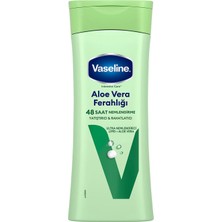 Vaseline Aloe Vera Ferahlığı Kuru Ciltler Için Vücut Losyonu 400 ml (4'li Paket)