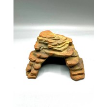 Sürüngen ve Kemirgenler Için Teraryum Dekor, Saklanma Tırmanma Alanı (119X59MM)