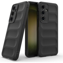 Lyon Tech Samsung Galaxy S25 Fe Kılıf Zore Etnik Silikon Kapak – Esnek Tpu, Estetik Oyuklu Arka Yüzey Tasarımı, Darbe Emici Koruyucu