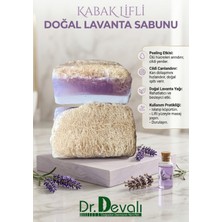Dr. Devalı Doğal Kabak Lifli Lavantalı Sabun / El Yapımı & Hediyelik