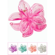 Eco Lounge Çerçeveli Simli Lotus Toka 8 cm