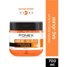 Fonex Saç Jölesi Ekstra Güçlü - Islak 700 ML
