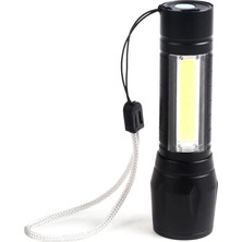 Epilons Mini Çok Güçlü Şarjlı El Feneri (Xpe-Cob LED )  WT-030