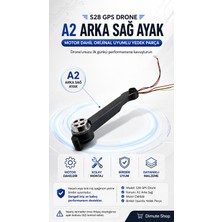 Dimute Shop S28 Gps Drone A1 Ön Sol Ayak Motor Dahil Yedek Iniş Ayağı Orijinal Uyumlu