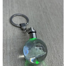 Herşey Trend Herşeytrend Ledli Ayasofya Tasarımı Kristal Anahtarlık