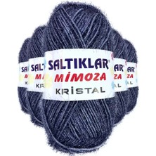 Herşey Trend Herşeytrend 5 Adet Mimoza Kristal Işıltılı Şal Patik Yelek Ipi 36