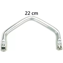 Herşey Trend Herşeytrend Gizli Metal Çanta Bursu – 22 cm - Metal Çanta Aparatı Çanta Aksesuarı