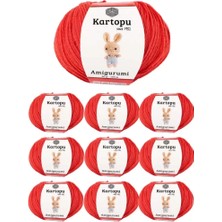 Herşey Trend Herşeytrend 10 Adet Amigurumi El Örgü Ipi 50GR 1170