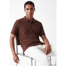 Lc Waikiki Yeni Sezon Standart Fit Polo Yaka Fitilli Erkek Tişört