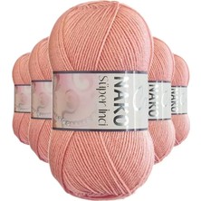 Herşey Trend Herşeytrend 5 Adet Süper Inci El Örgü Ipi 100 gr Bonsai Çiçeği 2807