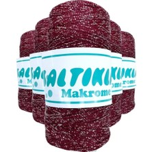 Herşey Trend Herşeytrend 5 Adet Polyester Simli Makrome Ipi SG-1560