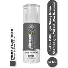 Lau Lau Lekeli Ciltler Için Tone-Up Pink Güneş Kremi 50 ml