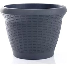 Herşey Trend Herşeytrend Hasır Sepet Saksı 1 No Royaleks-Hss1