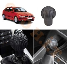 Oto h.i.t. Seat Leon Mk1 Manuel Uyumlu Vites Kılıfı Masajlı Mat Siyah
