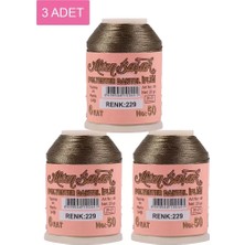 Herşey Trend Herşeytrend 3 Adet Altınbaşak Oya ve Dantel Ipi 20 gr - Royaleks - No: 229