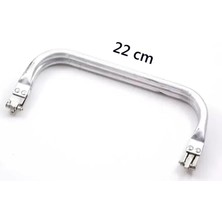Herşey Trend Herşeytrend Gizli Metal Çanta Bursu – 22 cm - Metal Çanta Aparatı Çanta Aksesuarı