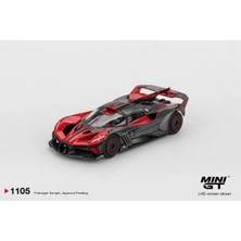 Mını Gt Mini Gt MGT01105 1/64 Bugatti Bolide Red