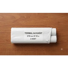 İnfomarket A4 Termal Kağıt Rulosu 2’li Paket (Hprt MT810 ile Uyumlu)