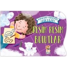 Sincap Kitap Resim Resim Bulutlar - Nermin Sağır  Kıpırtılı Pırıltılı Gökyüzü Kitap