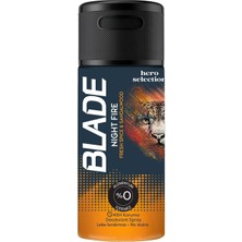 Blade Man Night Fire Deo 90 ml (6'li Paket)