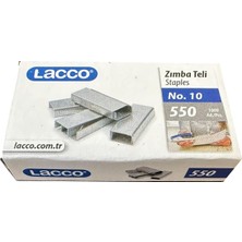 Lacco Tel Zımba - Küçük Boy No:10 - Zımba Teli - 1000 Adetlik Kutu
