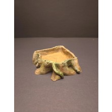 3 Boyut Endüstriyel (10.1 cm x 2,8 Cm) Sürüngen ve Kemirgenler Için Teraryum Dekor, Saklanma Tırmanma Alanı